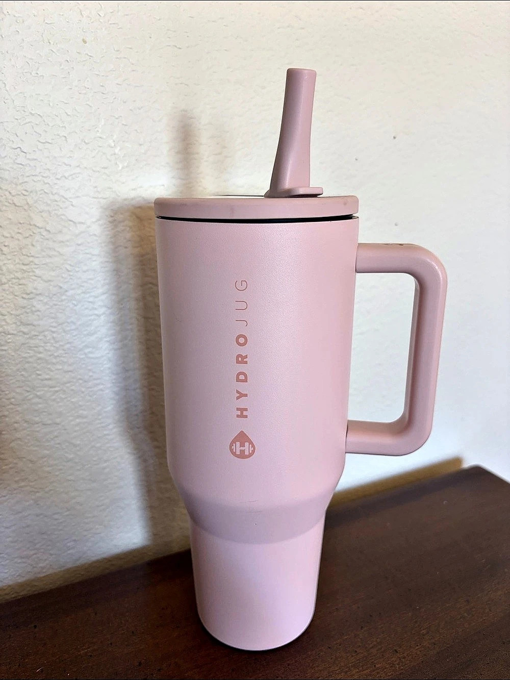 HydroJug Traveler 32oz Pink Sand Tumbler